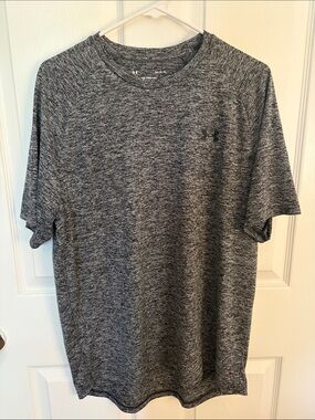 Under Armour Men's Charcoal Heather Performance Short Sleeve Tee